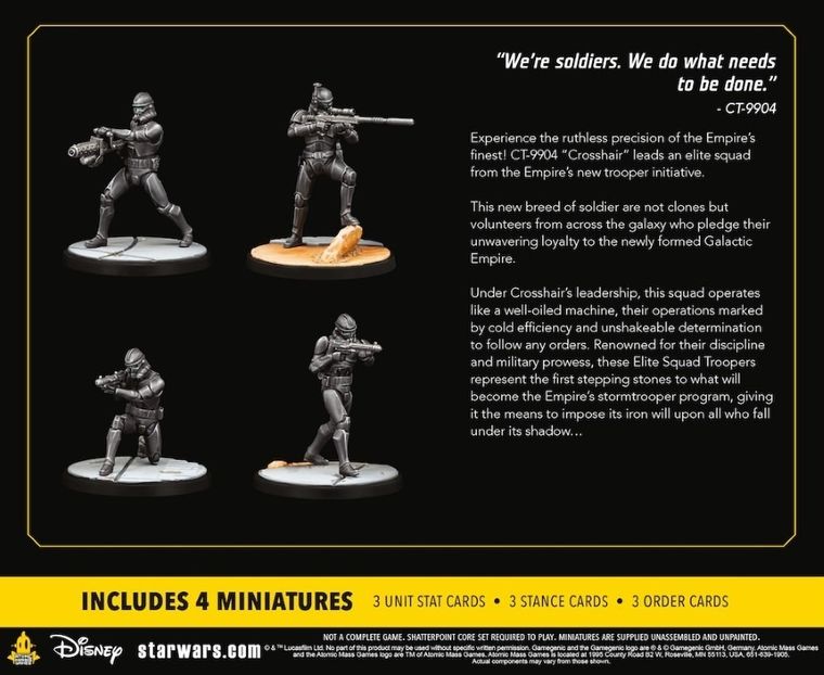 Rebel, Star Wars: Shatterpoint, Dobry żołnierz wykonuje rozkazy: CT-9904, dodatek do gry