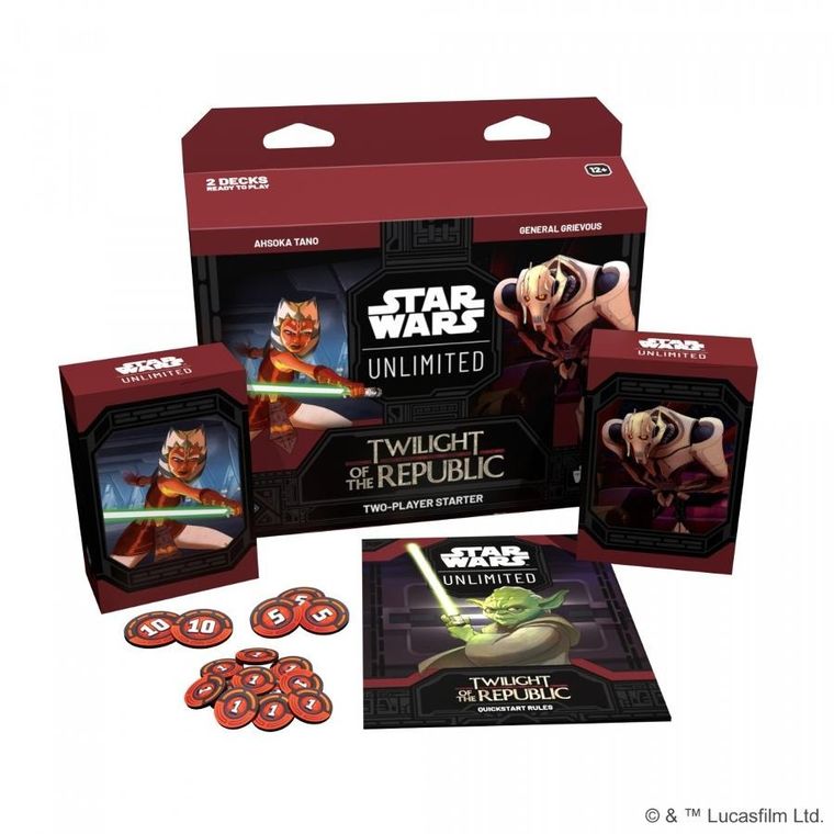Rebel, Star Wars: Unlimited, Twilight of the Republic, gra karciana, zestaw startowy