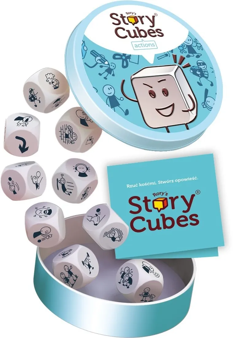 Rebel, Story Cubes: Akcje (nowa edycja), gra towarzyska