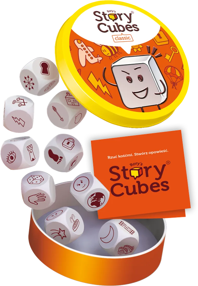 Rebel, Story Cubes, Stwórz historię, gra familijna