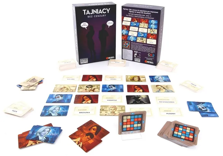 Rebel, Tajniacy Bez Cenzury, gra towarzyska