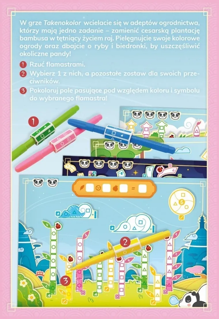 Rebel, Takenokolor, gra familijna