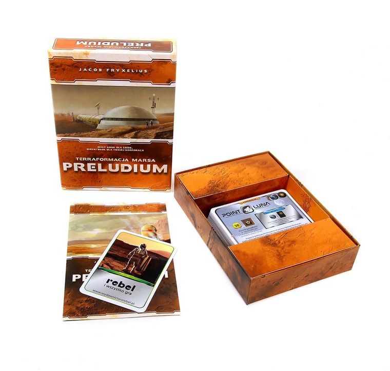 Rebel, Terraformacja Marsa: Preludium, gra strategiczna