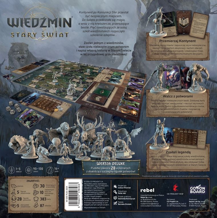 Rebel, Wiedźmin: Stary Świat, Edycja Deluxe, gra strategiczna