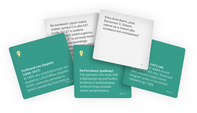 Rebel, Wiem lepiej: Wynalazki i odkrycia, gra towarzyska