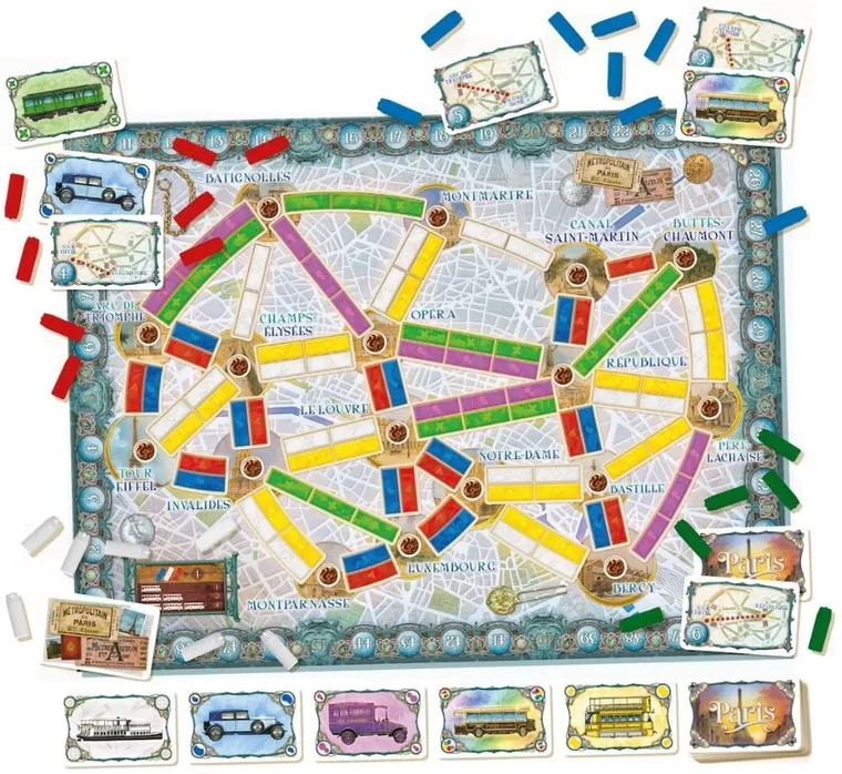 Rebel, Wsiąść do Pociągu: Paryż, gra familijna