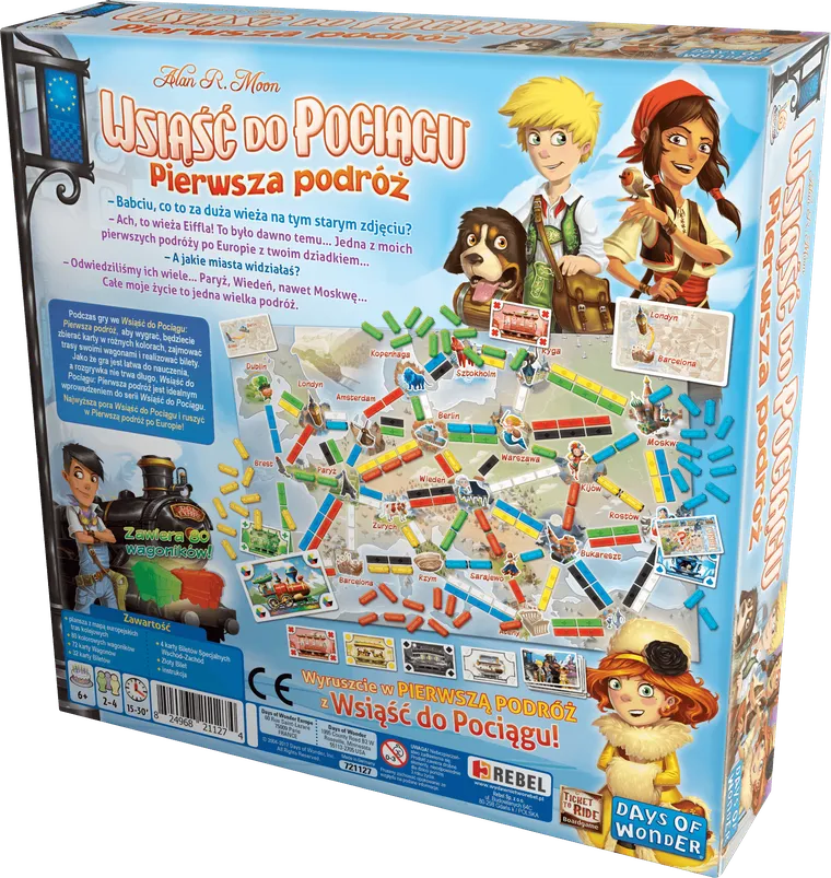 Rebel, Wsiąść do Pociągu: Pierwsza Podróż, gra familijna