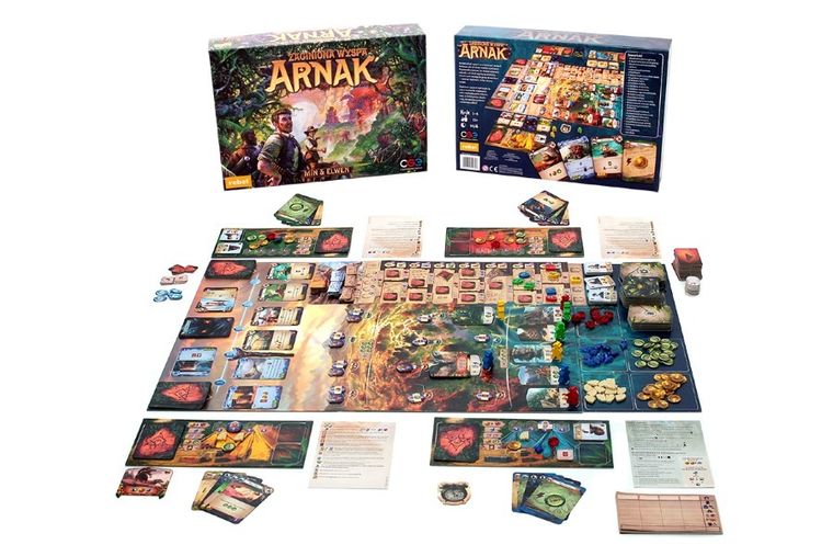 Rebel, Zaginiona wyspa Arnak, gra strategiczna