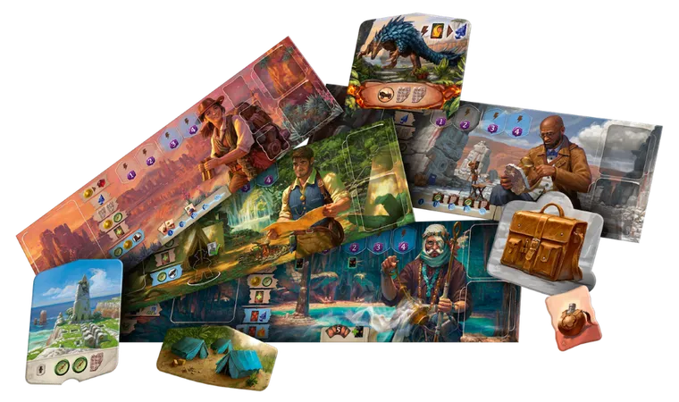 Rebel, Zaginiona wyspa Arnak: Przywódcy ekspedycji, gra przygodowa