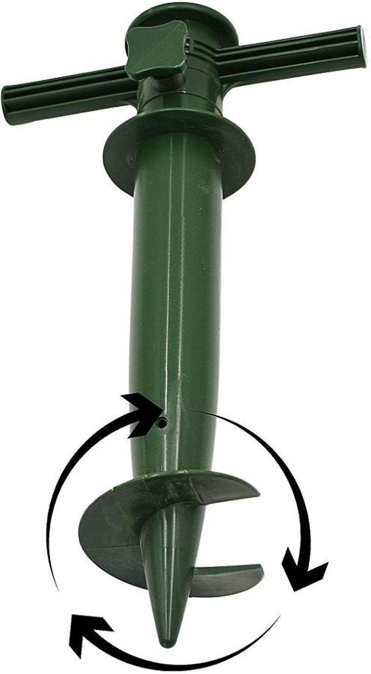 Redcliffs, baza do parasola, zielona, 17-30-6 cm