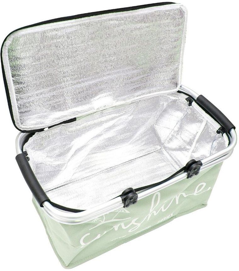 RedCliffs, koszyk turystyczny, składany, termiczny, zielony, 35l