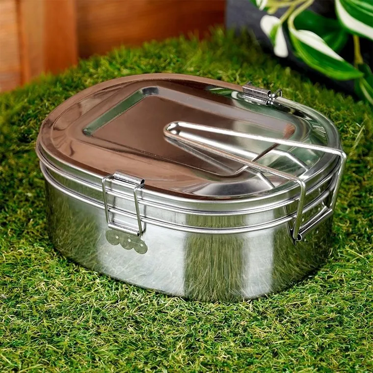 RedCliffs, menażka obiadowa stalowa, 350 / 900 ml, 2 elelemty