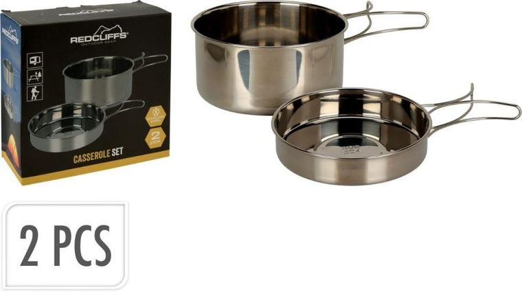 Redcliffs, menażka, stal nierdzewna, 2 szt.