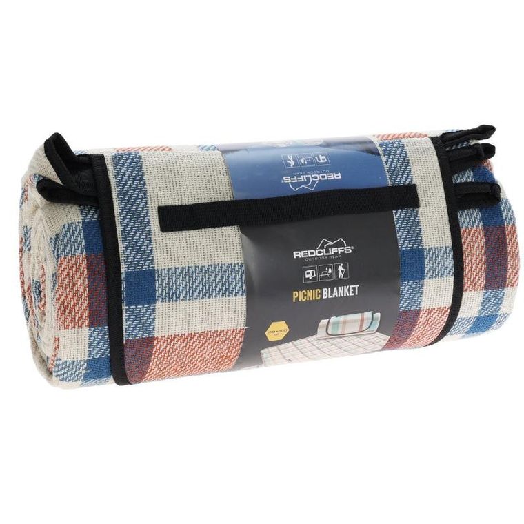 Redcliffs Outdoor, koc piknikowy z miękkim spodem, 150-180 cm