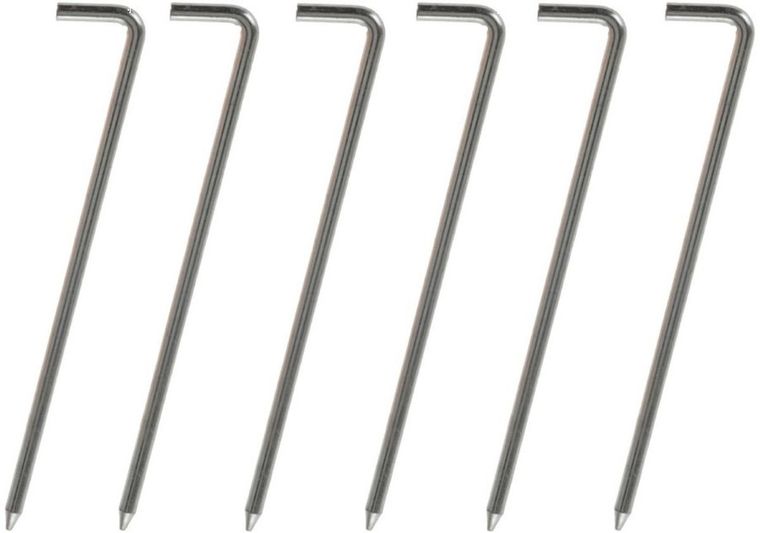 Redcliffs, Pro, Śledzie do namiotu,metal, 8 mm x 23 cm, 6 szt.