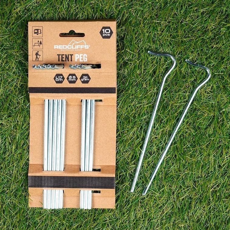 RedCliffs, śledzie do namiotu, 17 cm, 10 szt.