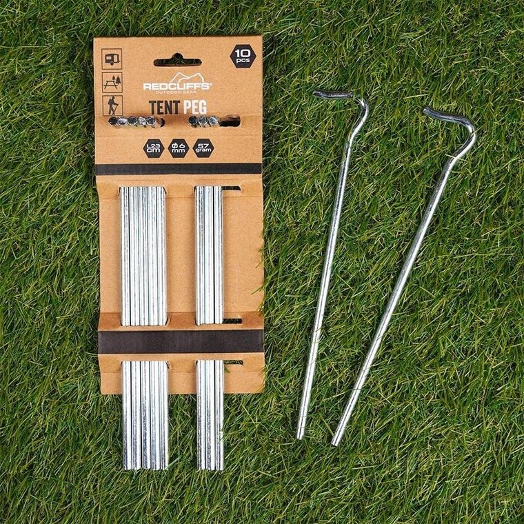 RedCliffs, śledzie do namiotu, 23 cm, 10 szt.