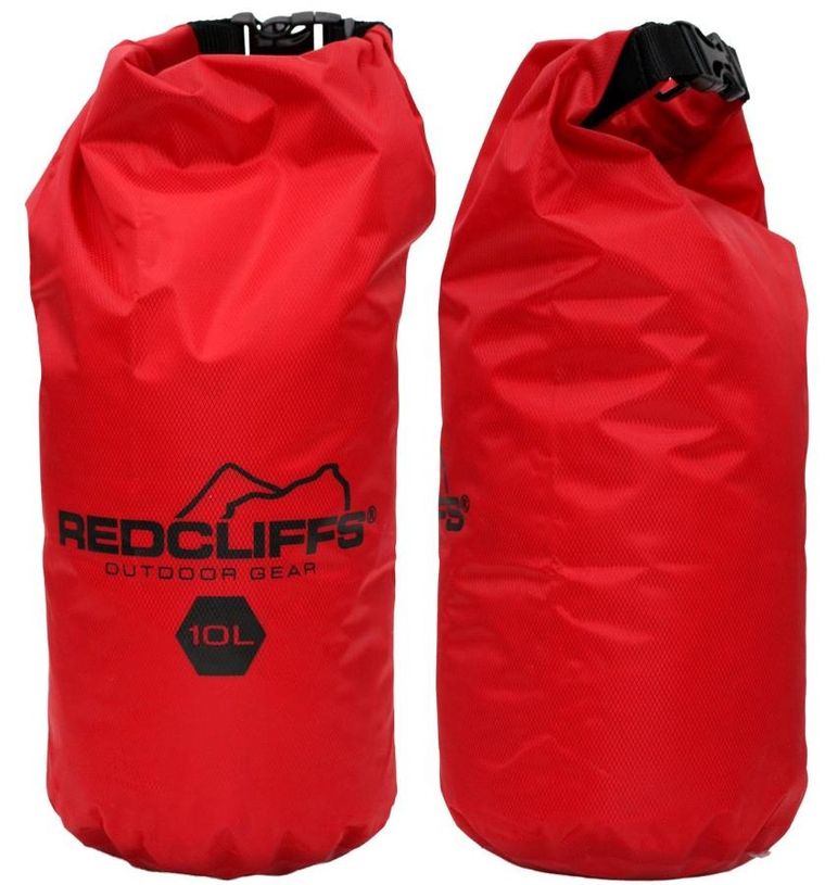 RedCliffs, torba, worek wodoszczelny, czerwony, 10l