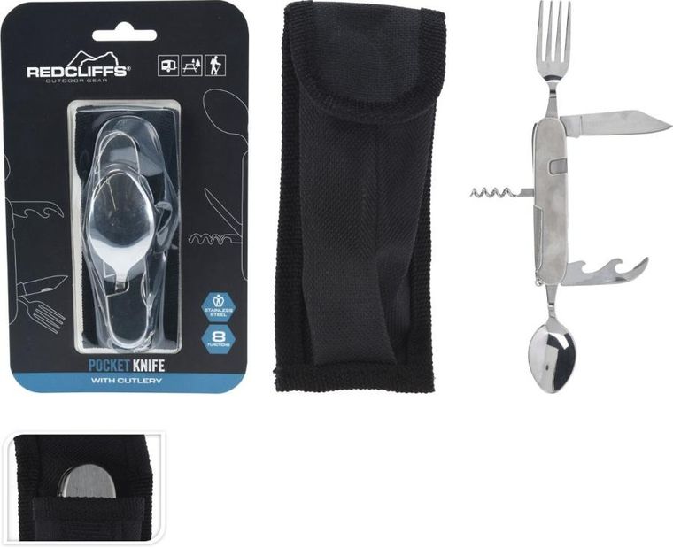 Redcliffs, zestaw survivalowy, turystyczny, scyzoryk, 8w1