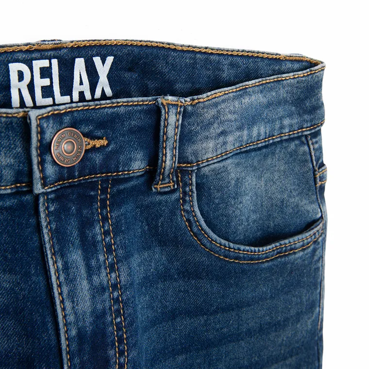 Regulowane spodnie jeansowe o kroju relax Cool Club