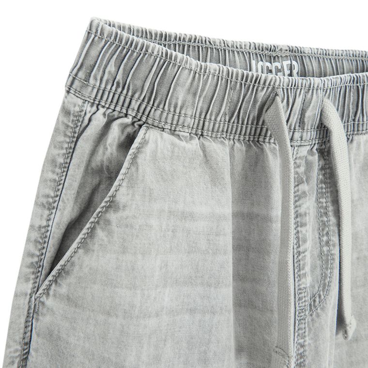 Regulowane szare jeansy o kroju jogger Cool Club