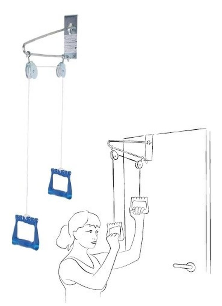 Reha Fund, Overdoor Pulley, zestaw do rehabilitacji kończyn górnych, RF-881