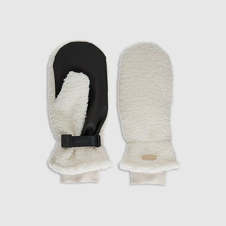 Rękawiczki damskie, ecru, 4F