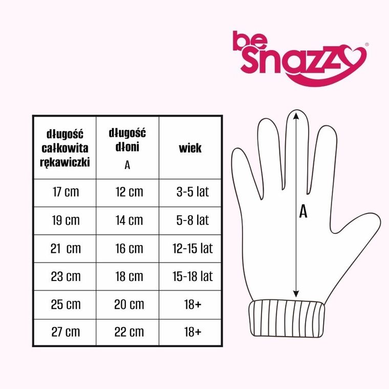 Rękawiczki narciarskie dziewczęce, białe, Rak