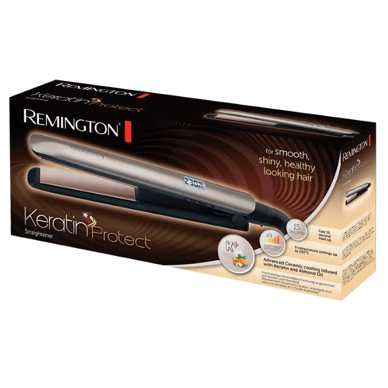 Remington, Keratin Protect, prostownica do włosów, S8540