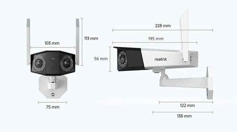 Reolink, kamera IP do monitoringu, Duo-Series-W730