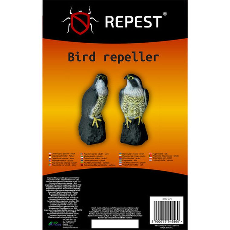 Repest, odstraszacz ptaków, sokół