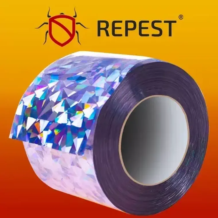 Repest, odstraszacz ptaków, taśma, 45 m