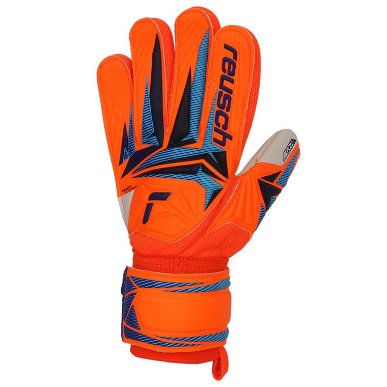 Reusch, rękawice piłkarskie, Attrakt Grip World Cup Junior 56 72 814 2290, rozmiar 8