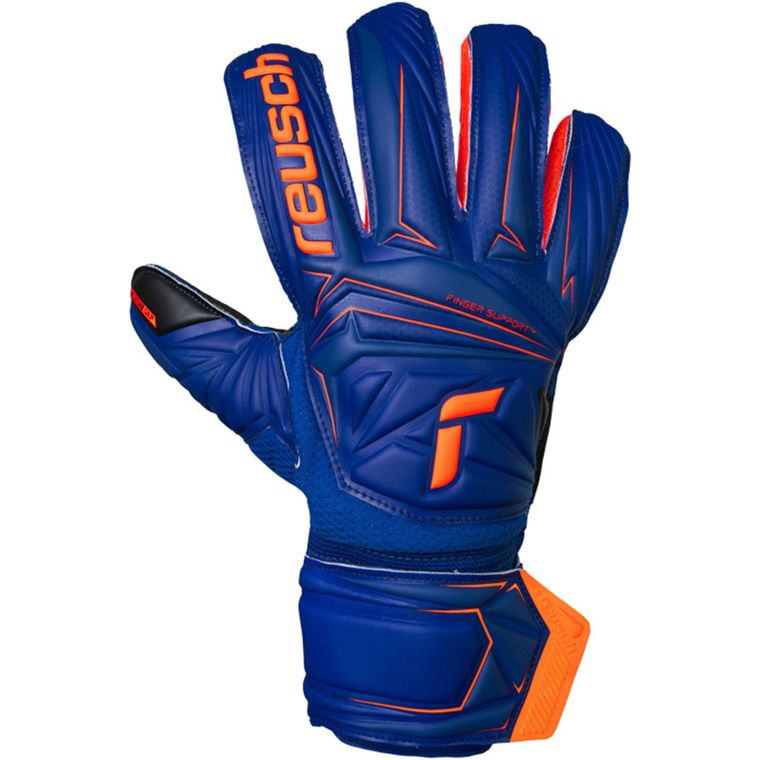 Reusch, rękawice piłkarskie, Attrakt Infinity Finger Support 56 70 710 4127, rozmiar 7,5