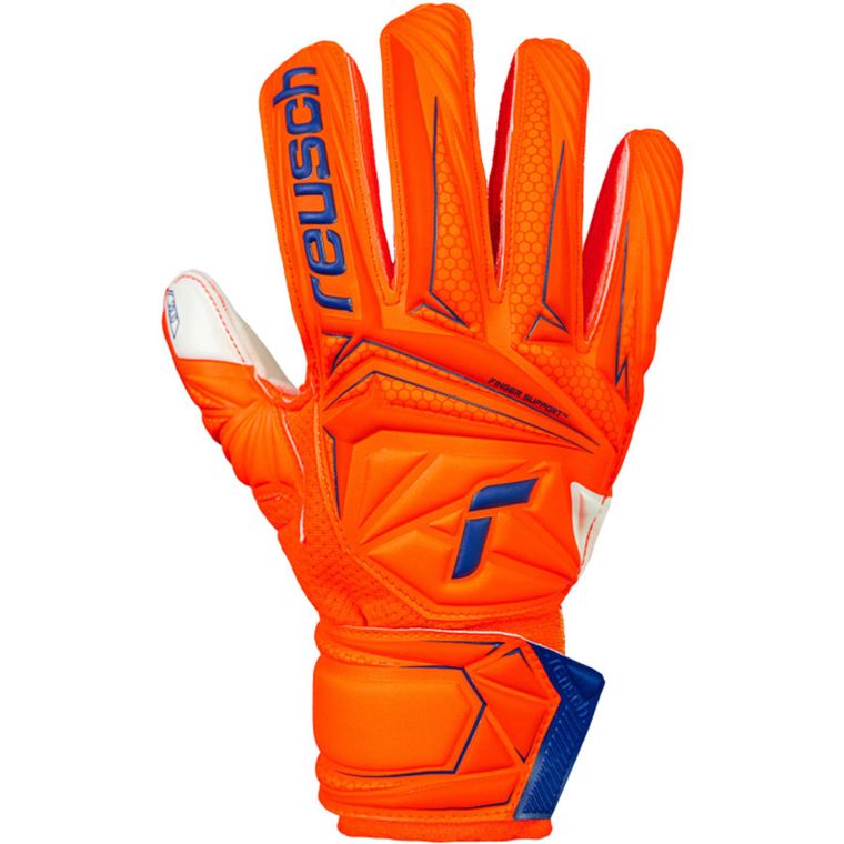 Reusch, rękawice piłkarskie, Attrakt Solid World Cup Junior 56 72 516 2290, rozmiar 6