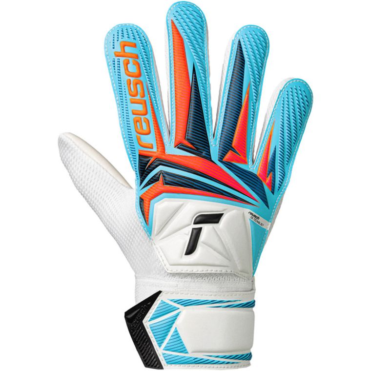 Reusch, rękawice piłkarskie, Attrakt Starter Solid Junior 56 72 514 1080, rozmiar 4