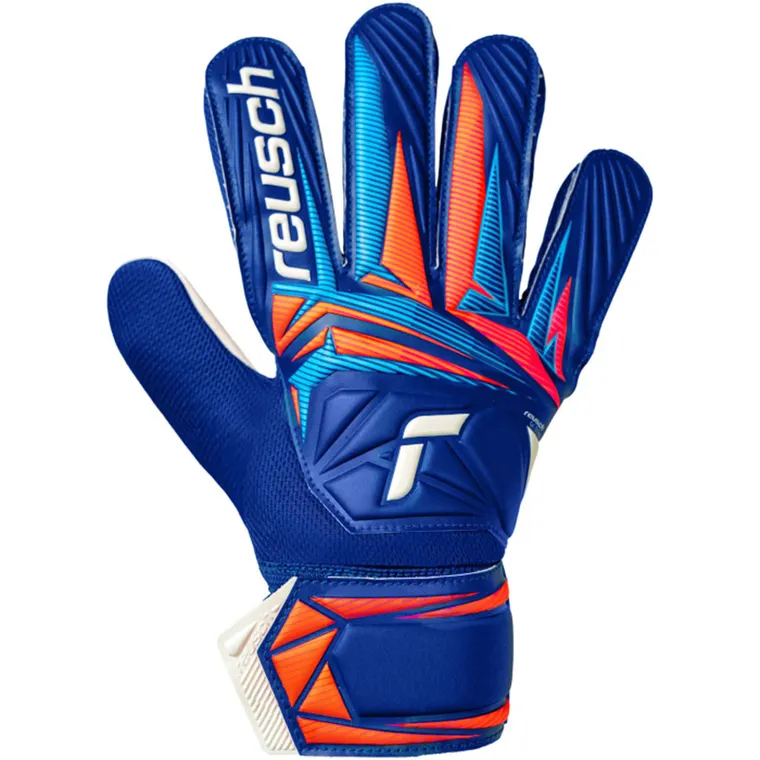Reusch, rękawice piłkarskie, Attrakt Starter Solid Junior 56 72 514 4126, rozmiar 4