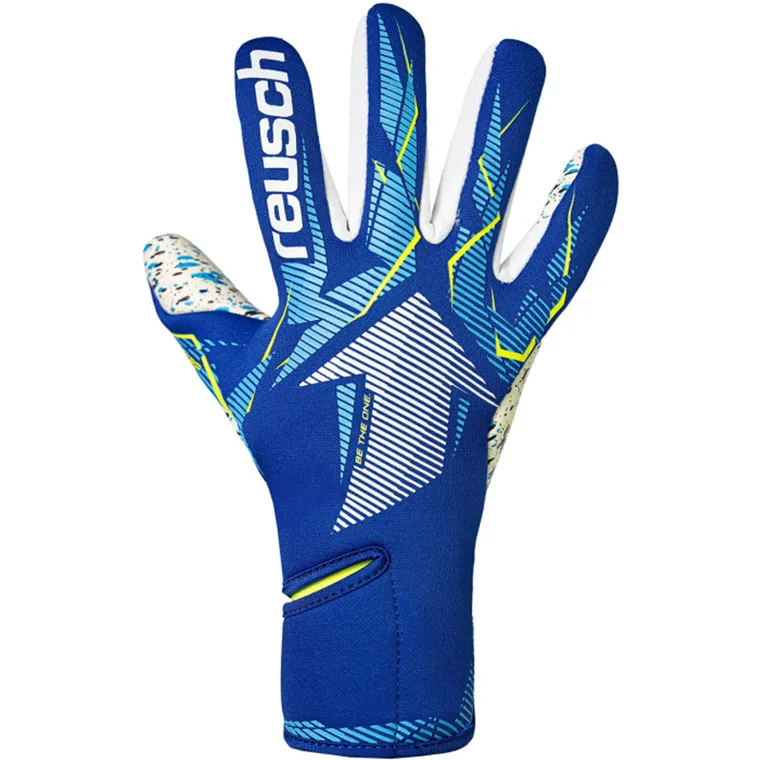Reusch, rękawice piłkarskie, FastGrip Fusion Junior 56 72 900 4994, rozmiar 6