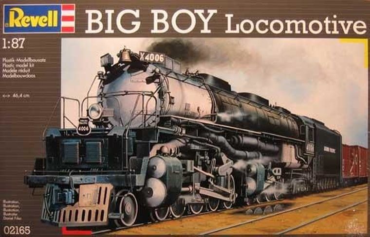 Revell, Big Boy Locomotive, model do sklejania, 1:87
