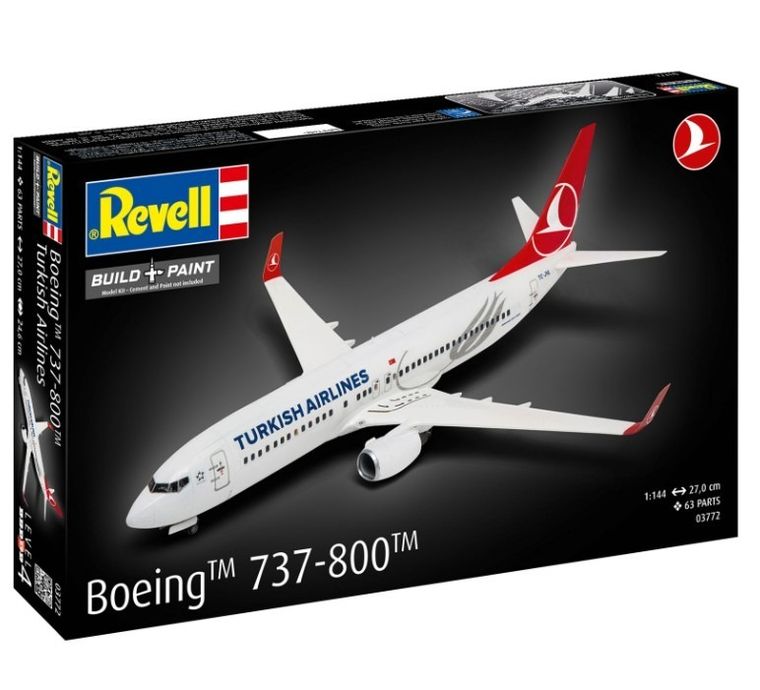 Revell, Boeing 737-800 Turkish Airlines, model do sklejania