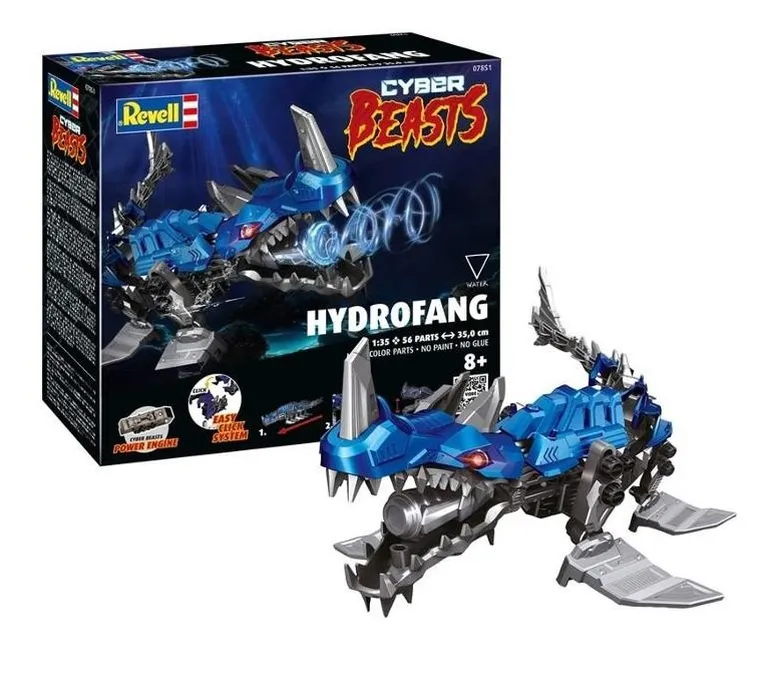 Revell, CyberBeast, HydroFang, model do składania