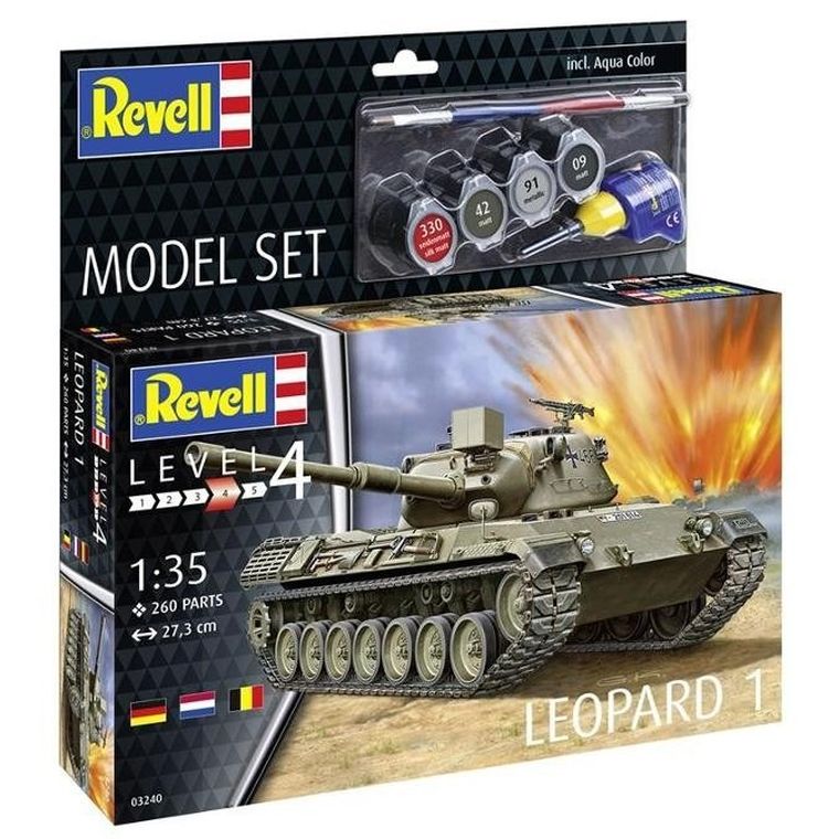 Revell, Czołg Leopard 1, model do sklejania