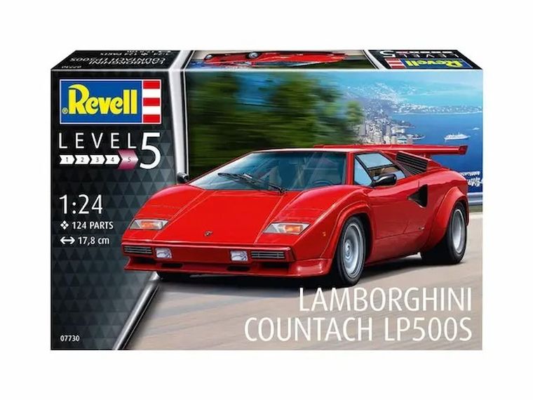 Revell, Lamborghini Countach LP500, model do składania, 1:24