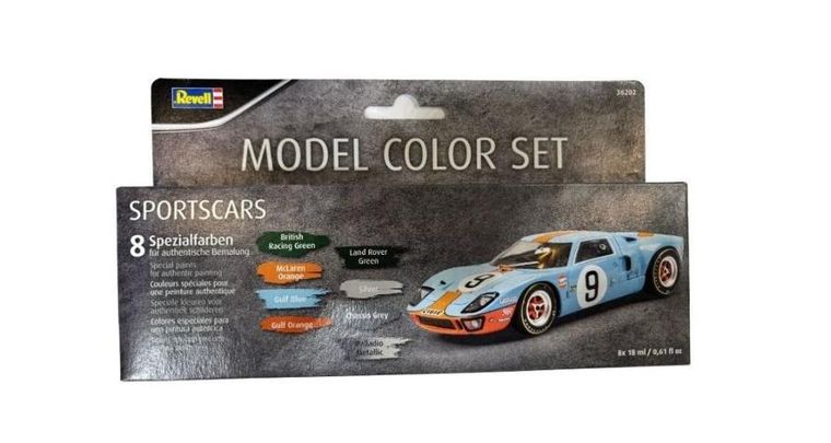 Revell, Model Color Set, Sportscar, zestaw farb