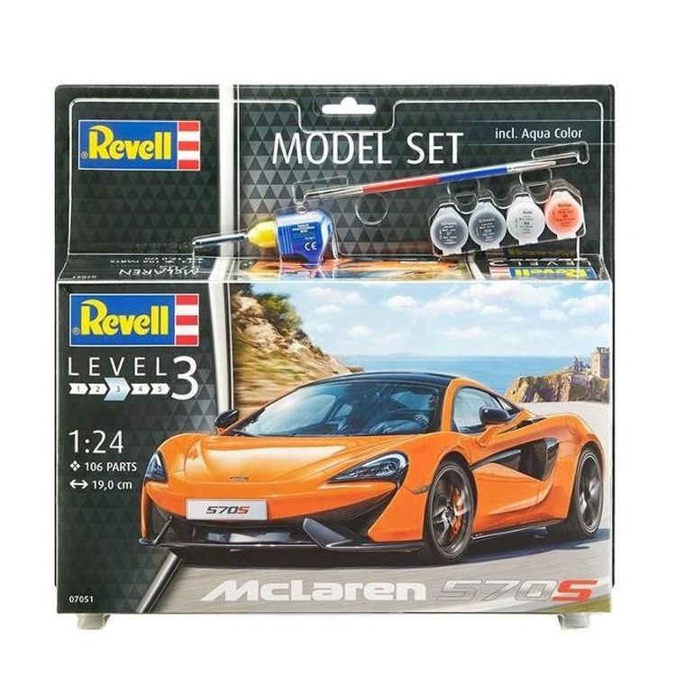 Revell, Model Set, McLaren 570s, model do sklejania