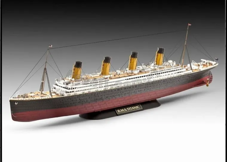 Revell, RMS Titanic, model do sklejania, zestaw, 1:700, 1:1200