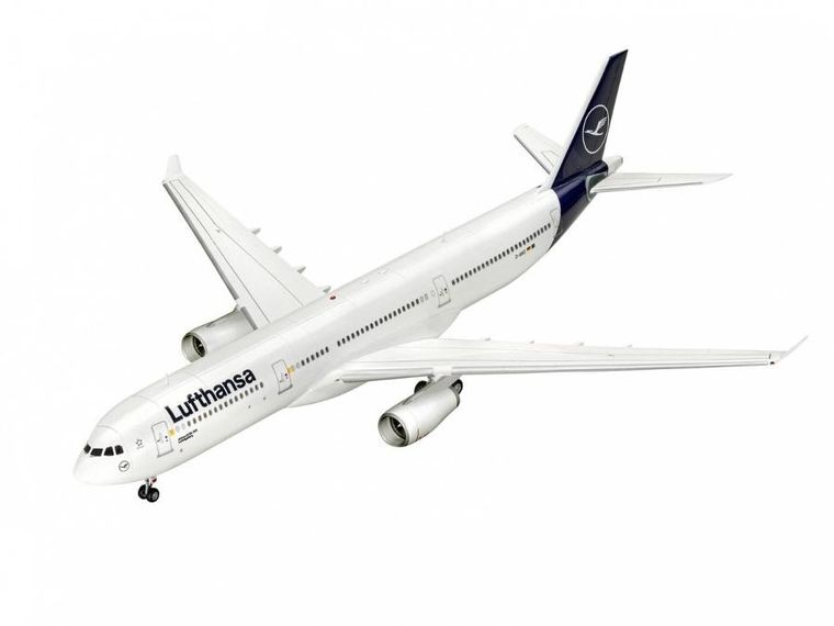 Revell, Samolot Airbus A330-300 Lufthansa, model do sklejania, 1:144