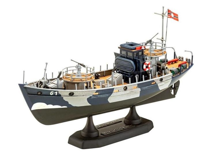 Revell, Statek KFK Krieg sfischkutter, model do składania, 1:144