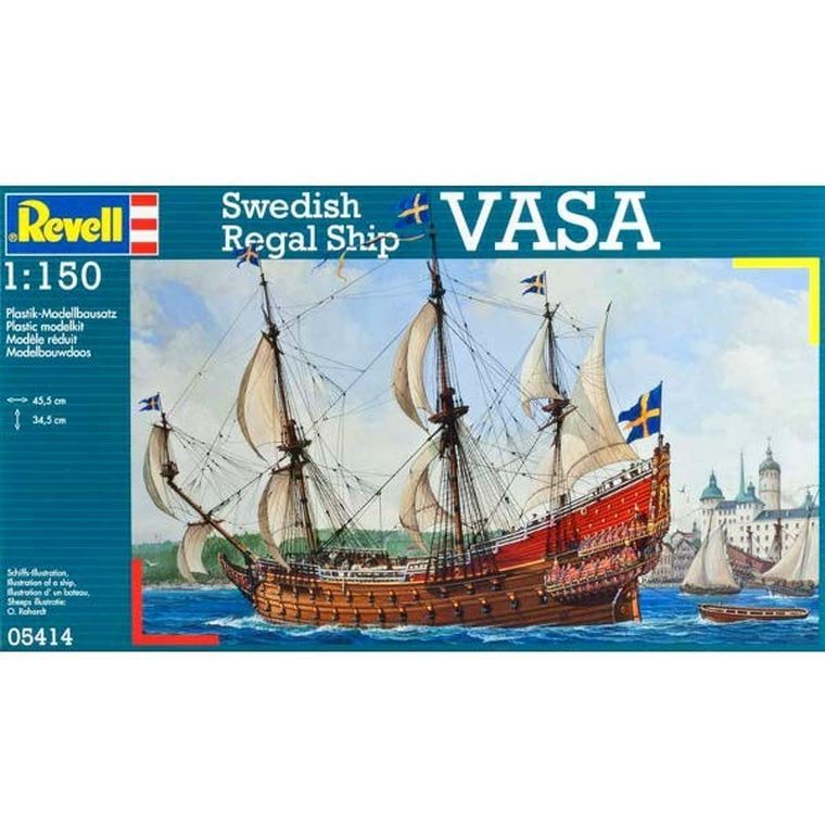Revell, Szwedzki okręt wojenny VASA, model do sklejania