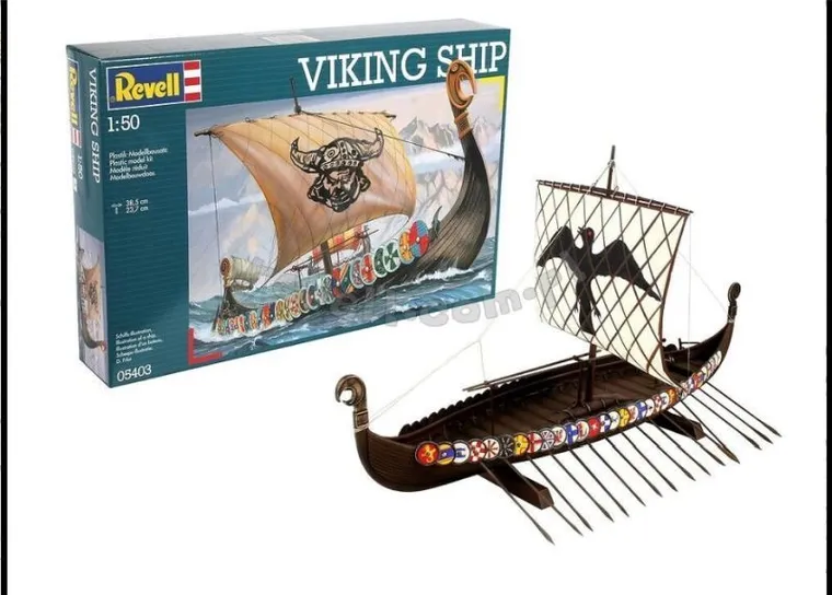 Revell, Viking ship, model statku do sklejania, 1:50